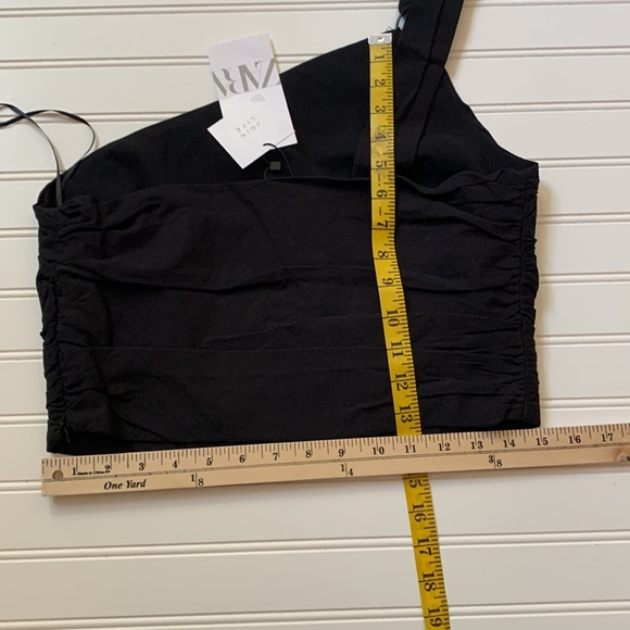Zara NWT linen blend crop top - Picture 5 of 9